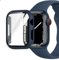 PC tempered film protective case for Apple Watch in multiple colours and sizes.