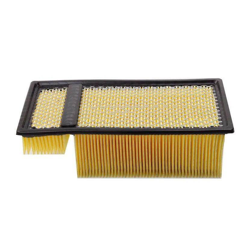 Dodge Ram pickup truck engine air filter cartridge with visible pleats and connection thread.