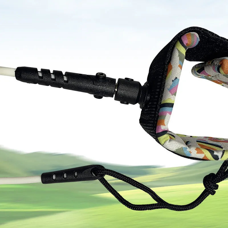Surfboard hand holding rope with high elasticity for training applications