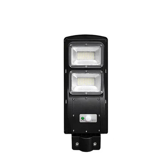 60W integrated solar street light with remote control for outdoor pathway and driveway illumination