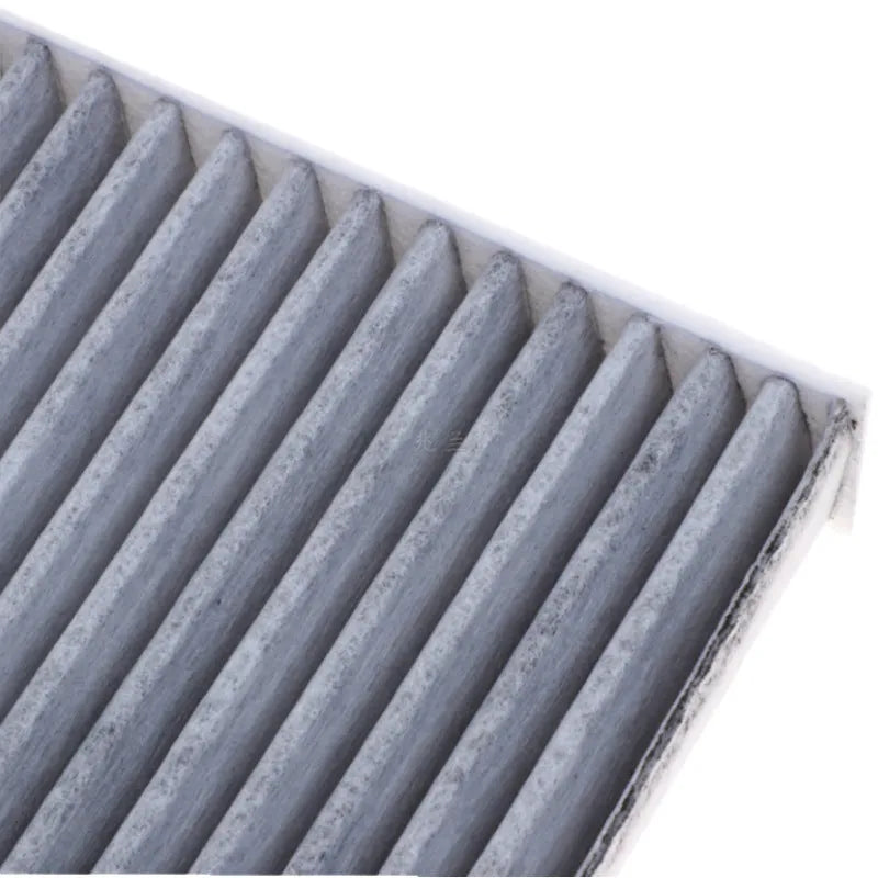 Geely air conditioning filter element grid measuring 215x210x30mm in grey colour
