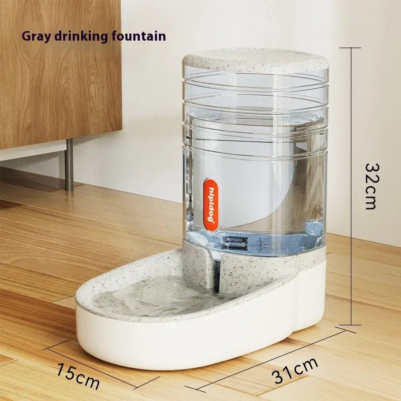 Automatic 3.8 litre pet water fountain in blue, grey, green or pink for cats and dogs