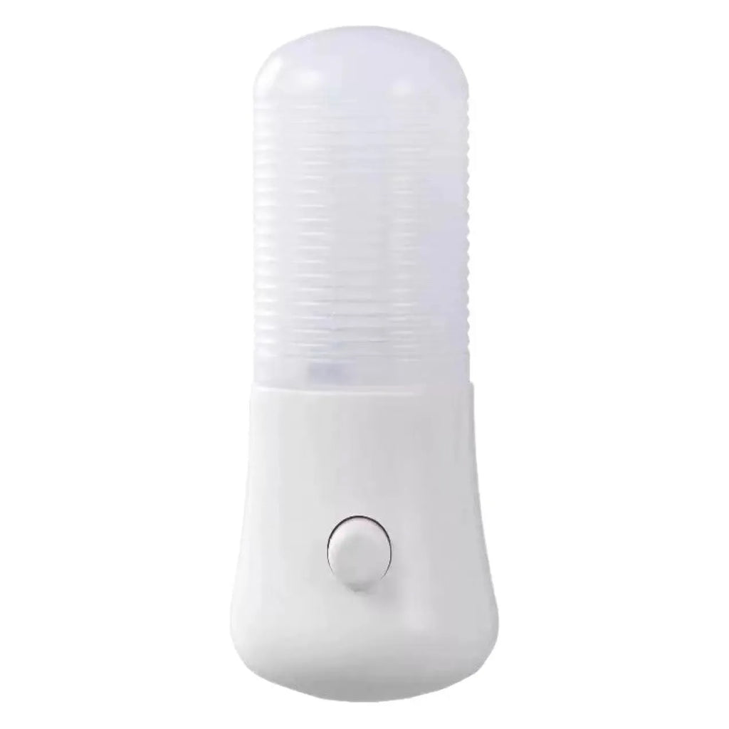 Minimalist cube-shaped plug-in night light with dual-colour switching function