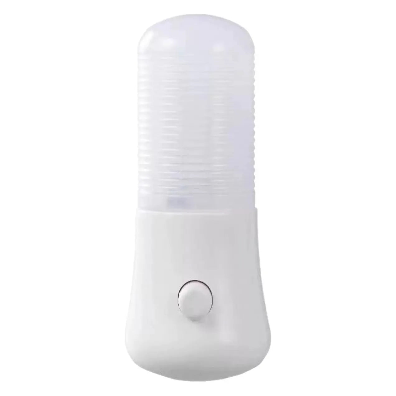 Minimalist cube-shaped plug-in night light with dual-colour switching function