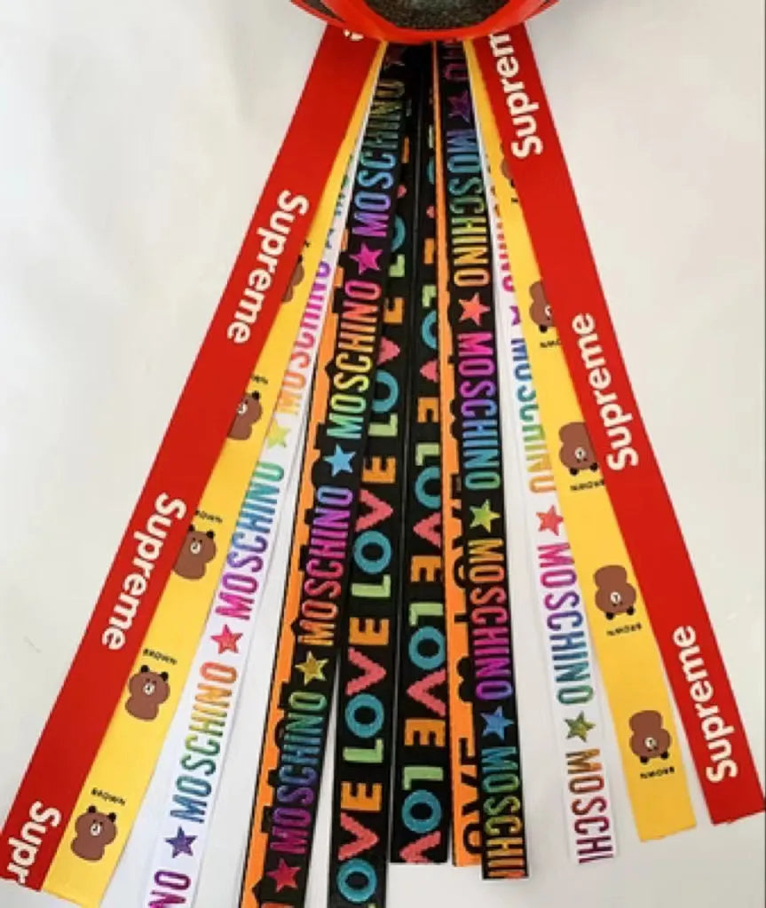 Children's helmet decorative streamer in multiple colour options for roller skating and balancing car safety gear