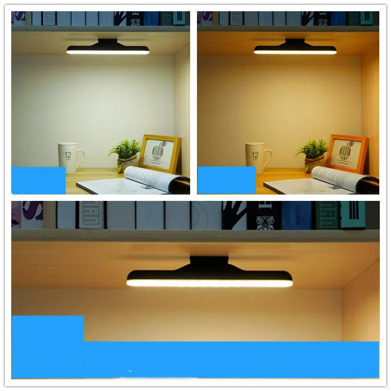Modern simple style desk lamp with touch controls and soft LED lighting for study use
