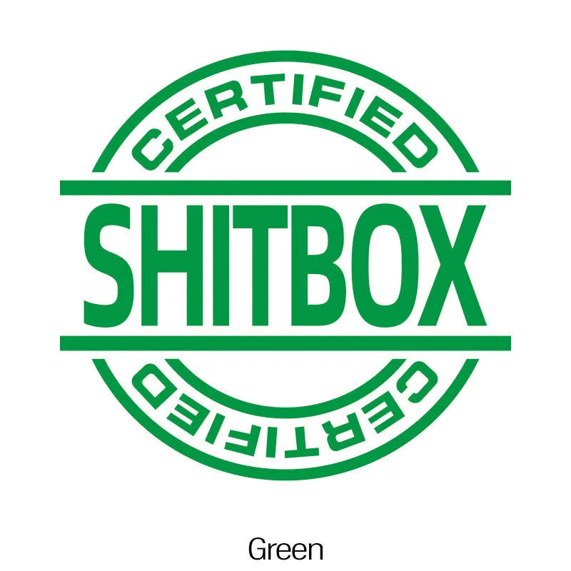 13x12cm vinyl automobile sticker for car body decoration in various colour options