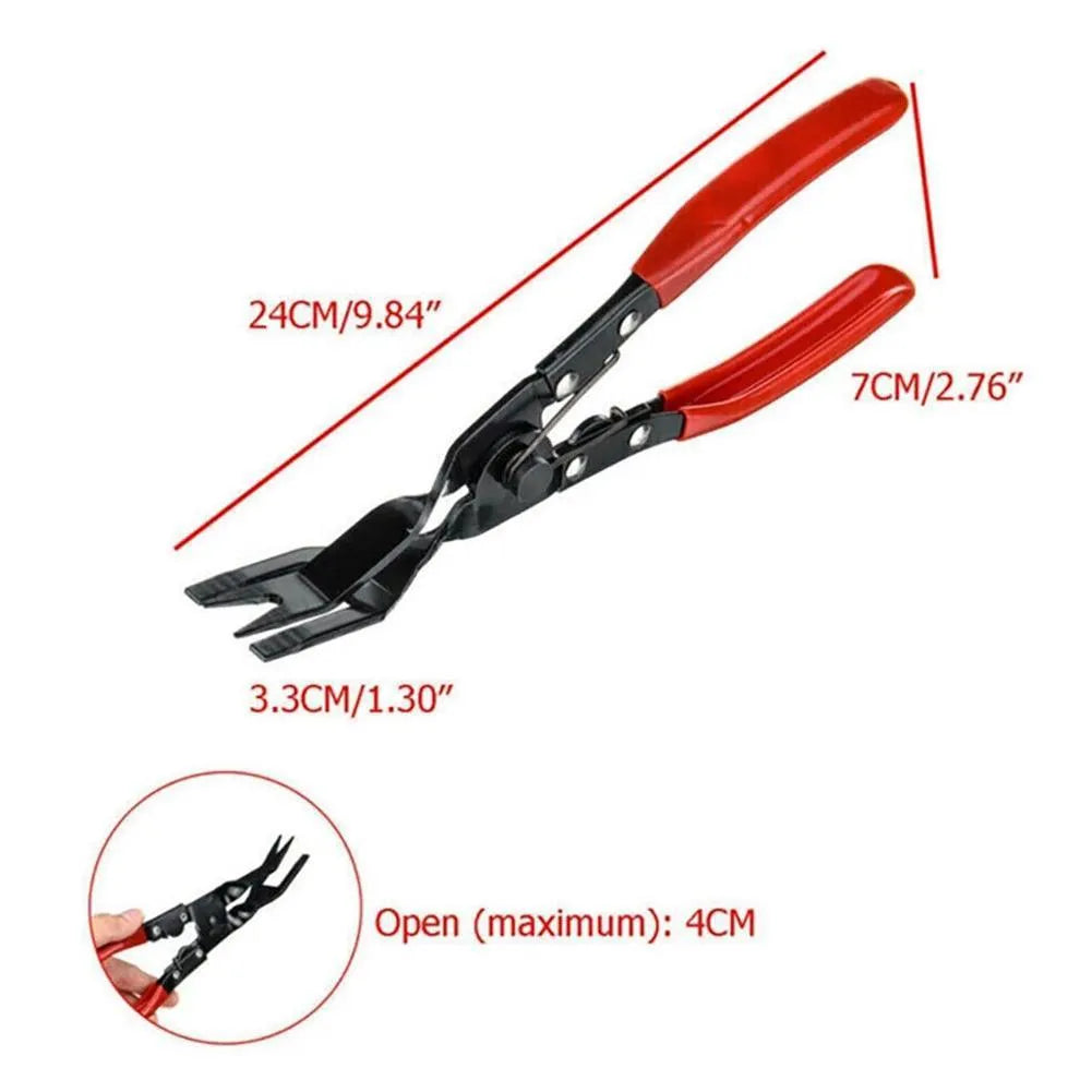 Blue handled car universal disassembly separator pliers with 235mm forged steel construction