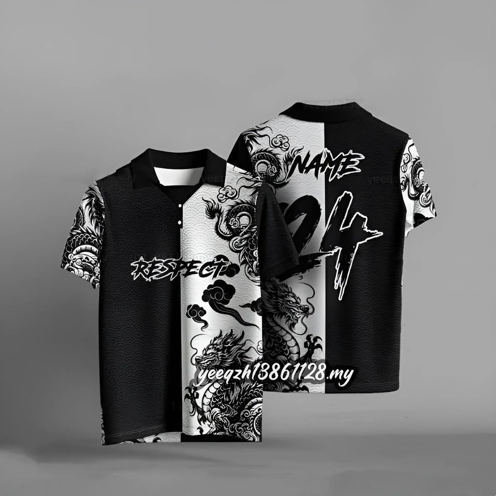 Black loose fit short sleeve t-shirt with a 3D digital printed graphic design on the front.