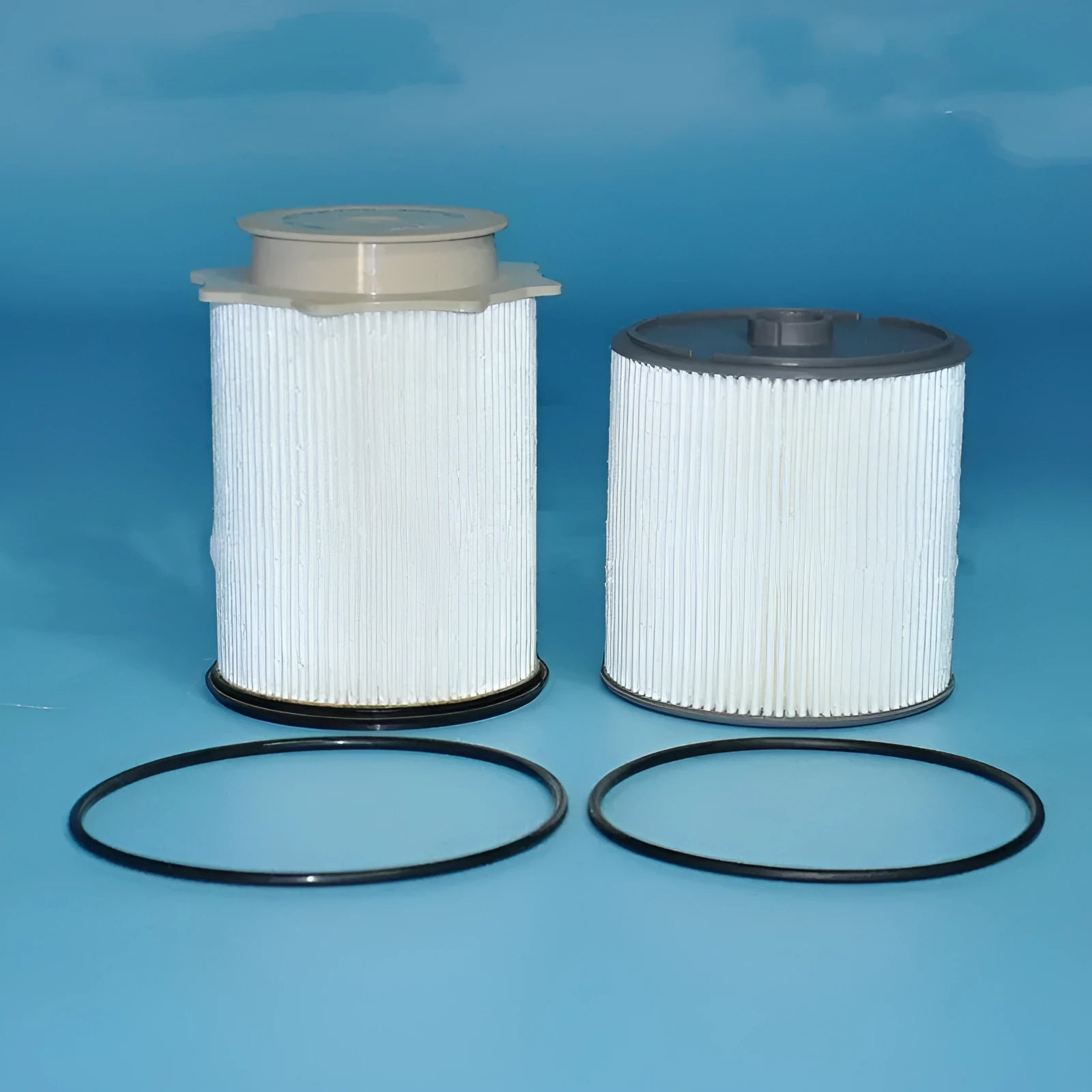 RAM 1500-5500 diesel fuel filter kit with white packaging and complete component set