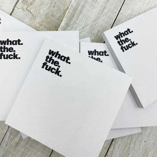 75x75mm square adhesive note paper with printed English phrases in assorted colours