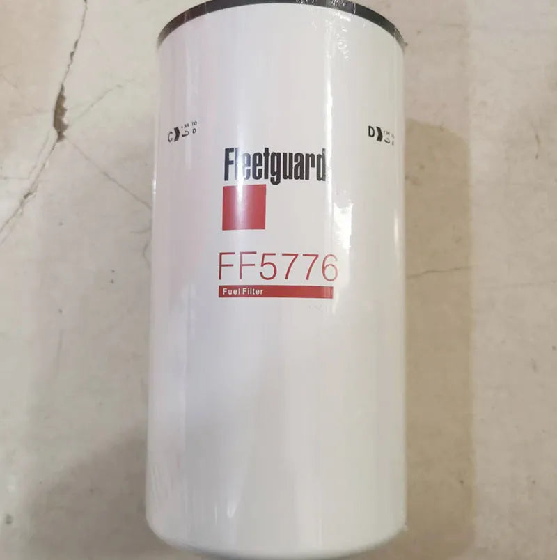 Red folding vacuum filter element made of glass fiber with 32mm inlet for oil impurity removal