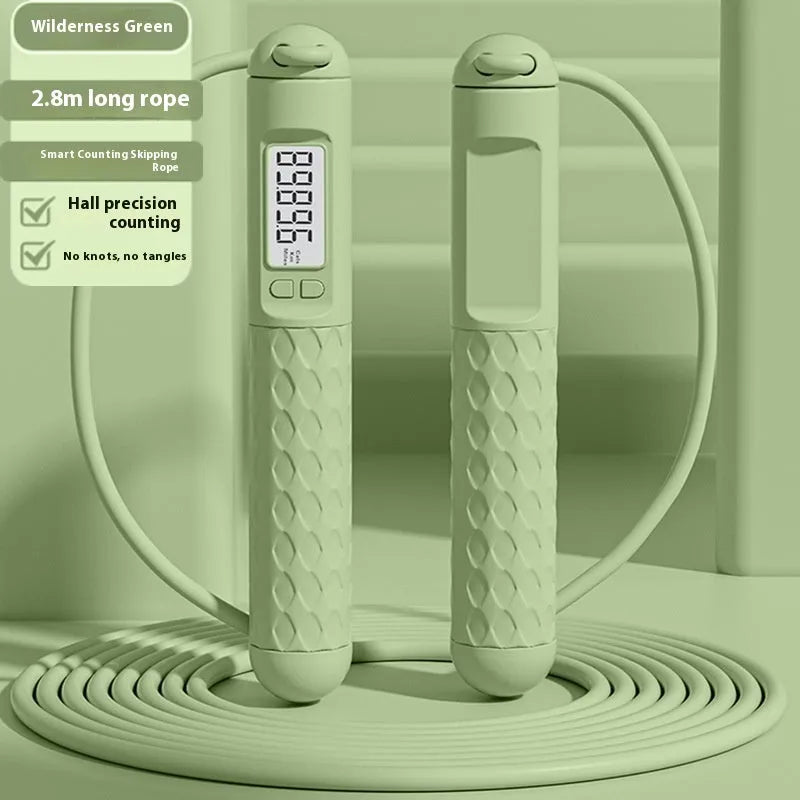 ABS plastic skipping rope with ball bearings in multiple colour options for fitness training