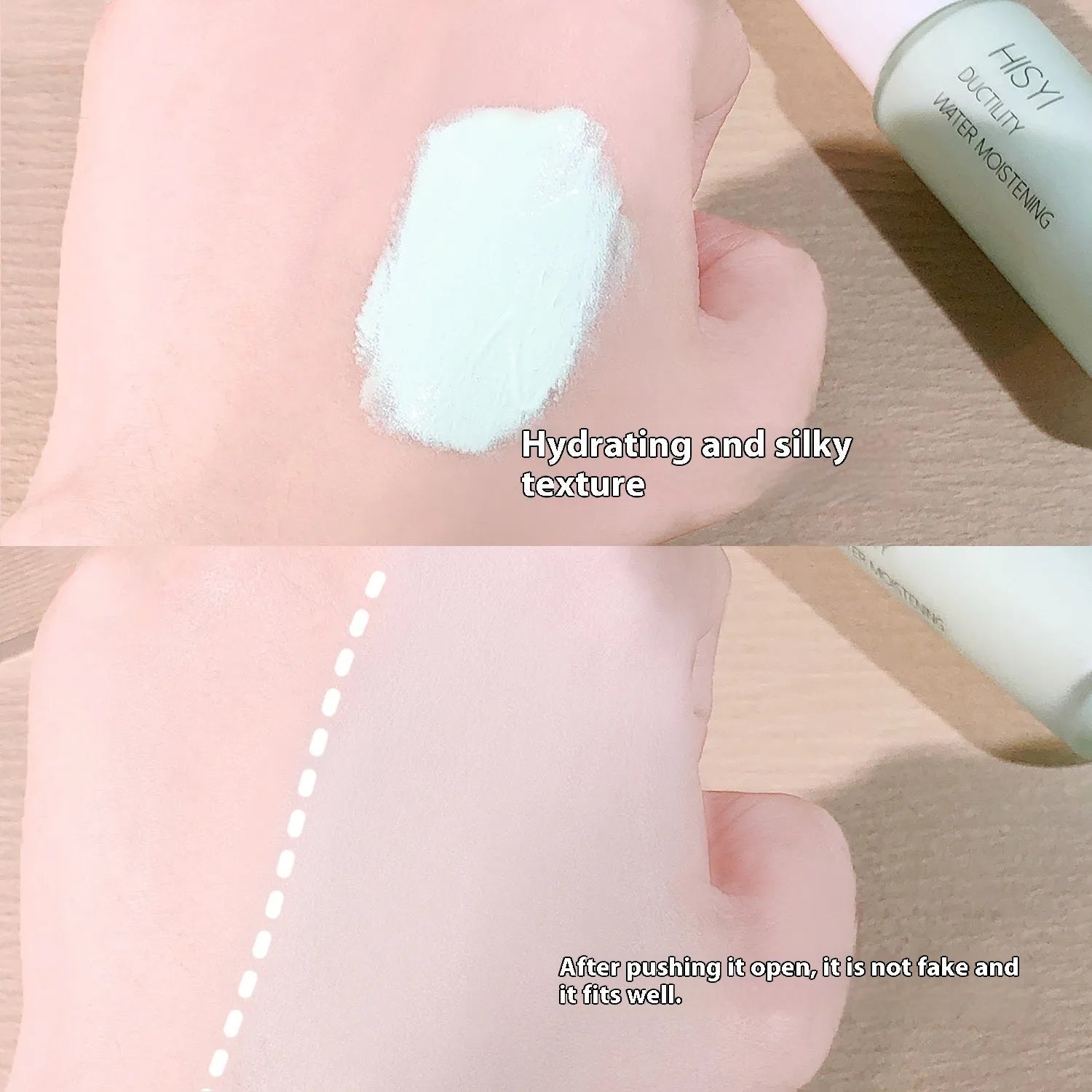 HISYI silky clear brightening makeup primer in three colour correction shades for universal skin types