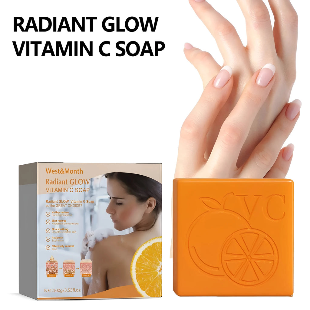 100g whitening vitamin cleansing soap bar with kojic acid and botanical extracts