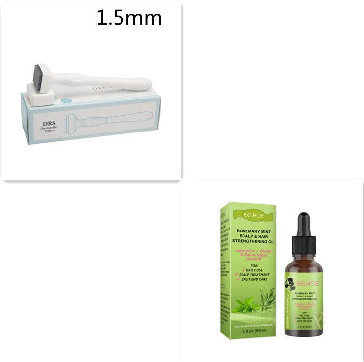 59ml bottle of rosemary mint hair growth fluid for scalp massage and treatment
