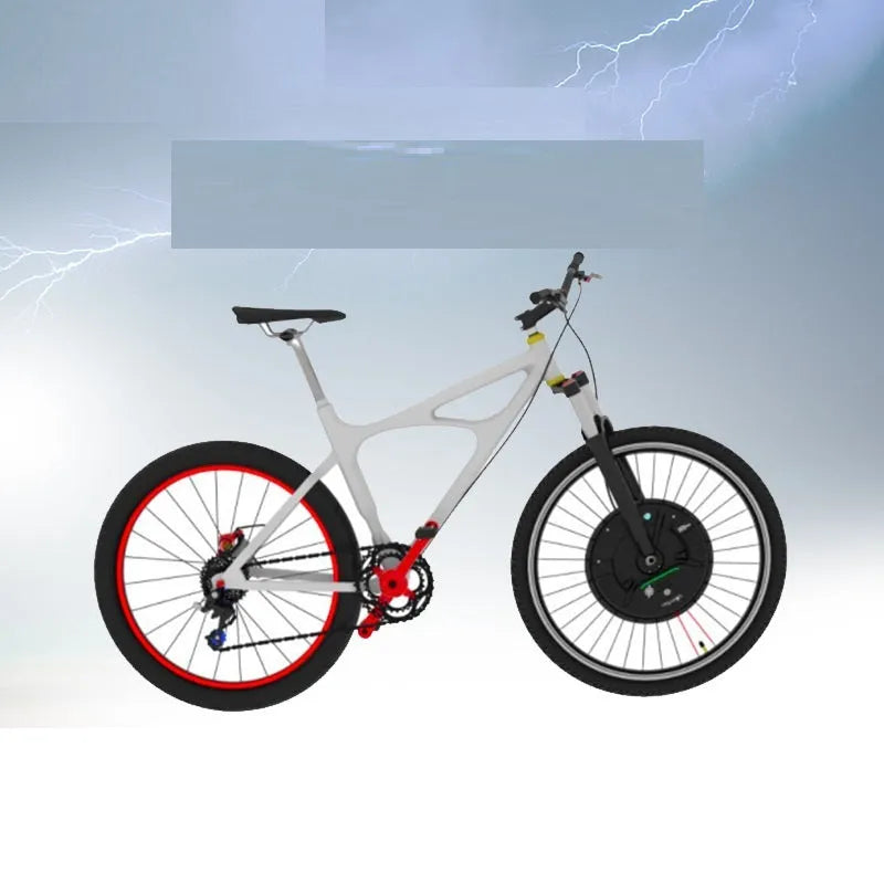 Imotor 3.0 black alloy hub motor wheel for electric bike conversion kit
