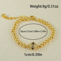 Women's copper bracelet with heart design and single zircon stone, electroplated finish, circular shape fashion jewellery