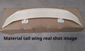 Universal punch-free car spoiler tail wing in ABS material for vehicle modification