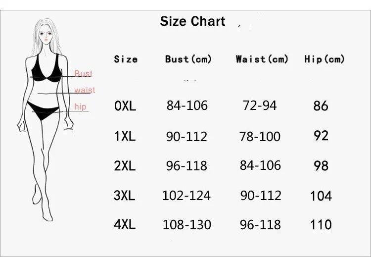 Women's one-piece floral print swimsuit with split colours, shown in extended sizes.