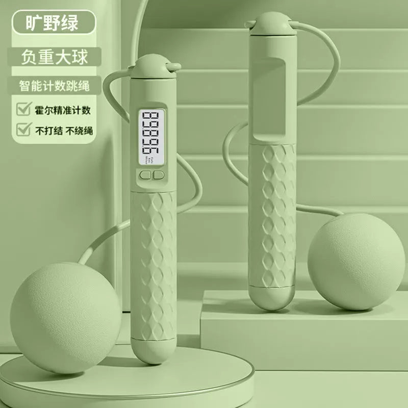 ABS plastic skipping rope with ball bearings in multiple colour options for fitness training
