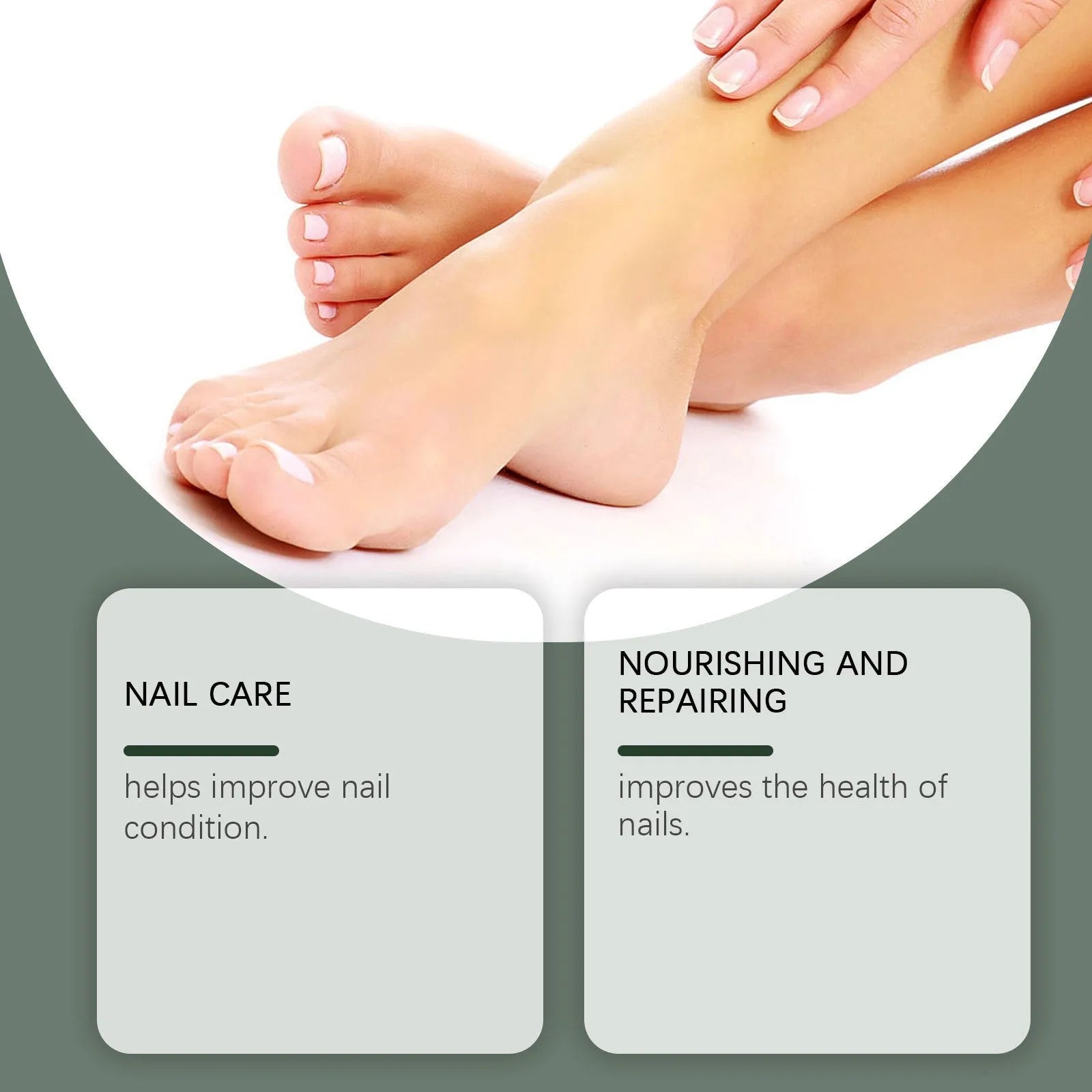 30ml nail care solution bottle for mild brightening and nourishing treatment