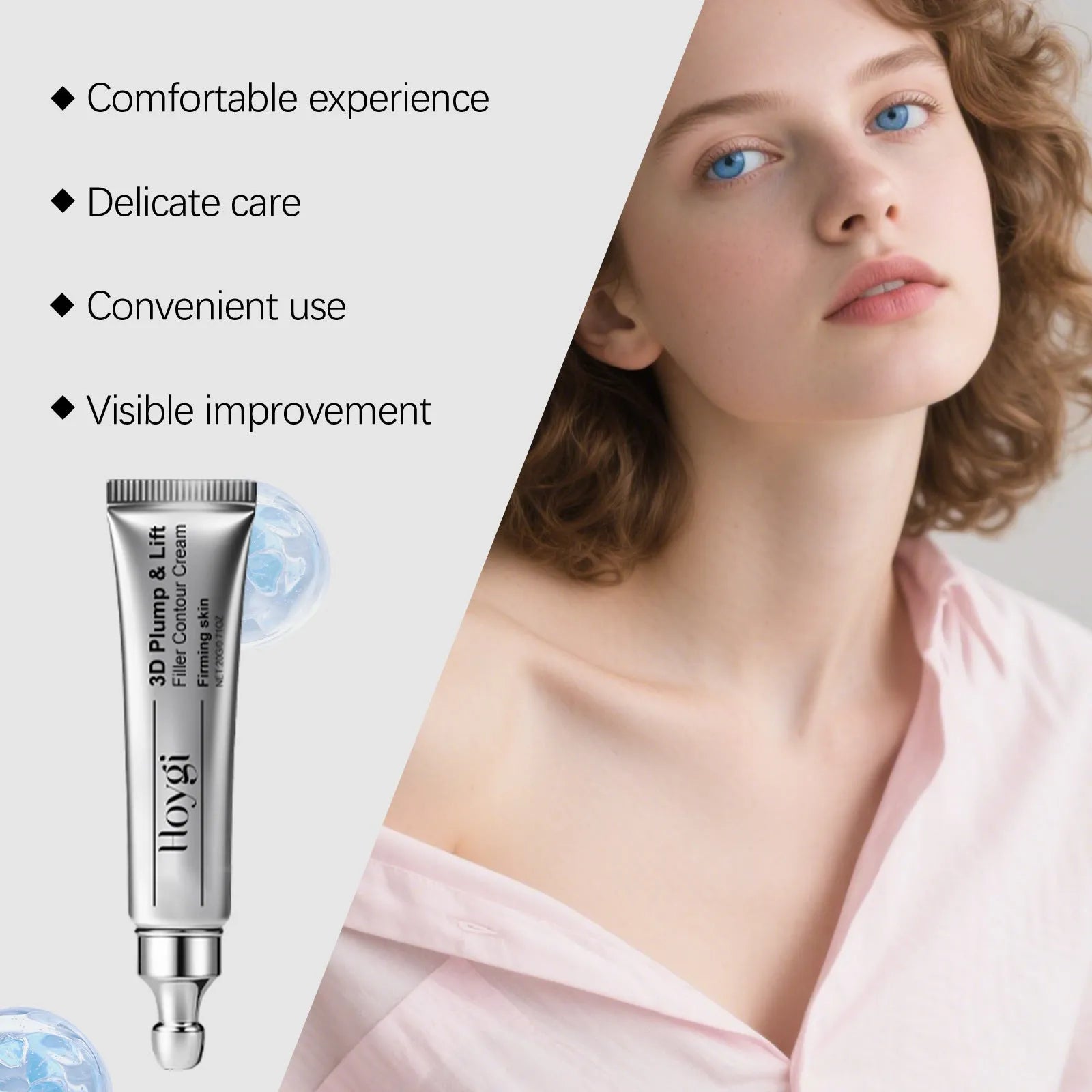20g jar of ceramide and copper peptide moisturising eye cream for delicate eye area