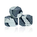 Camouflage pattern silicone facial muscle fitness balls for masseter exercise and jaw tightening