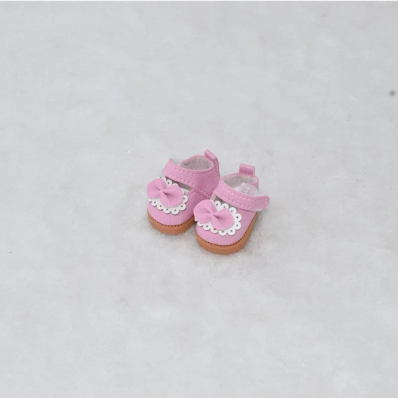 17cm doll replacement shoes in multiple colours and styles including boots and high heels