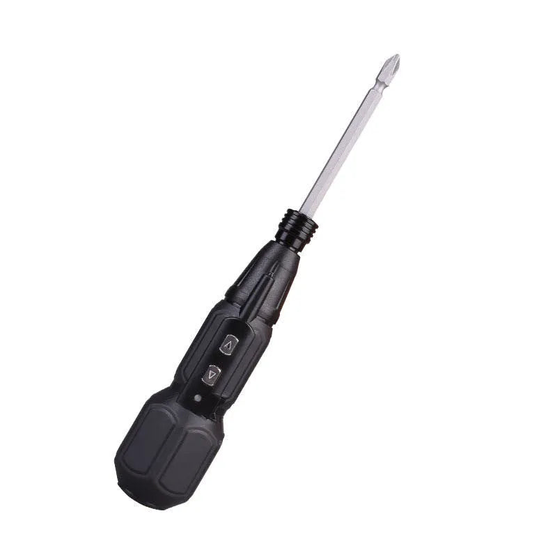 Alloy steel straight handle electric screwdriver with 36V battery and 10Nm torque in black or blue