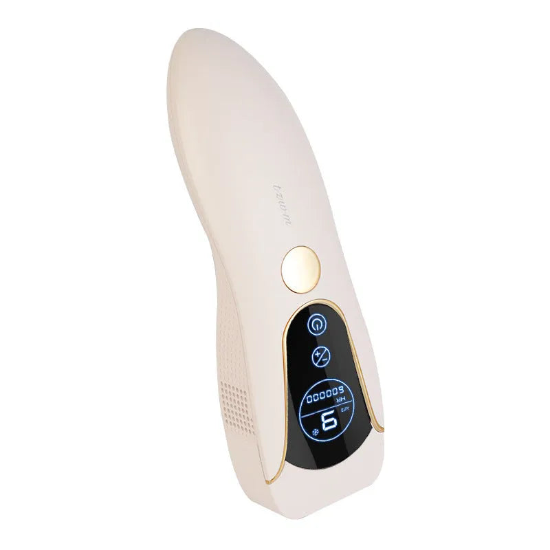 Freezing point hair removal device in sundial design for whole body treatment