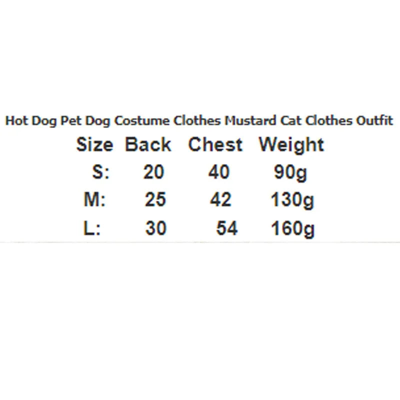 Brown and beige hot dog costume on a Dachshund dog, showing sausage-shaped design with warm lining.