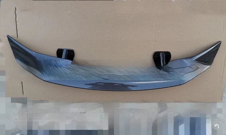 Universal punch-free car spoiler tail wing in ABS material for vehicle modification