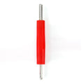 Single-head aluminium alloy twist valve wrench tool shown in one of three available colour style options.