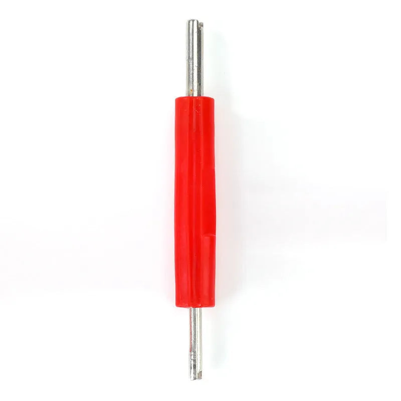 Single-head aluminium alloy twist valve wrench tool shown in one of three available colour style options.