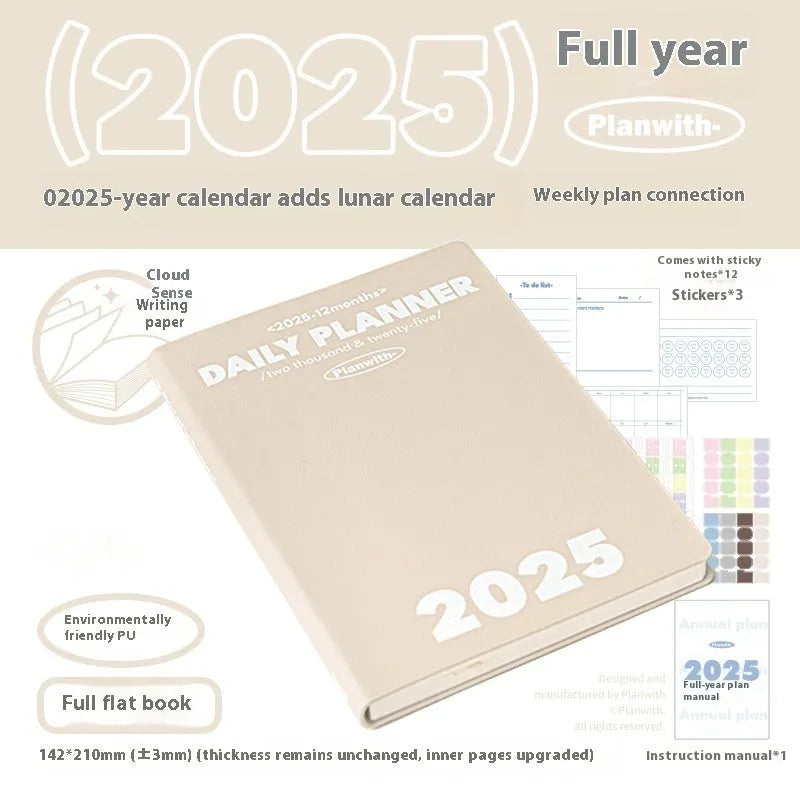 Waterproof notebook with PU cover in multiple colours for postgraduate study records