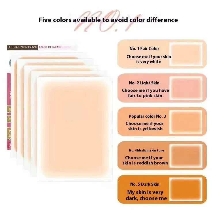 Tattoo cover patch concealer brush makeup tool with six colour options and 130mm length