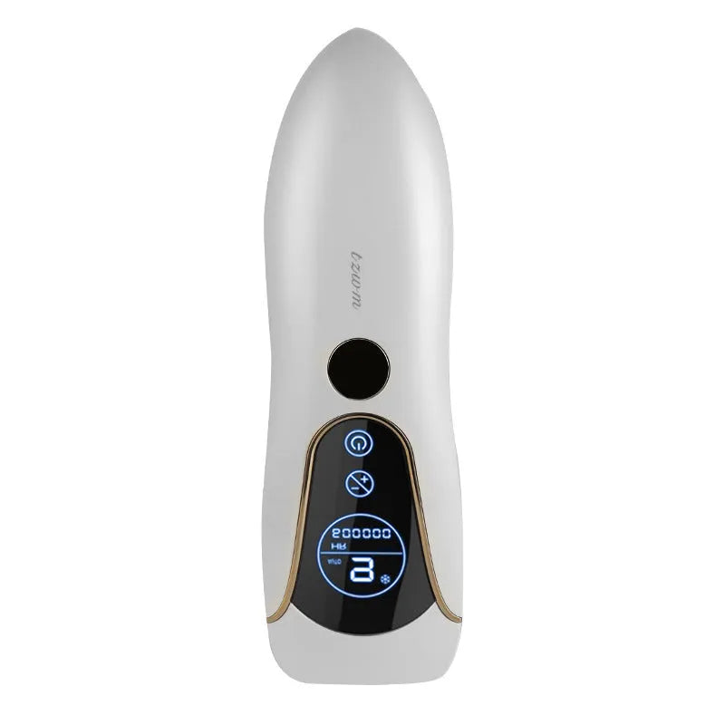Freezing point hair removal device in sundial design for whole body treatment