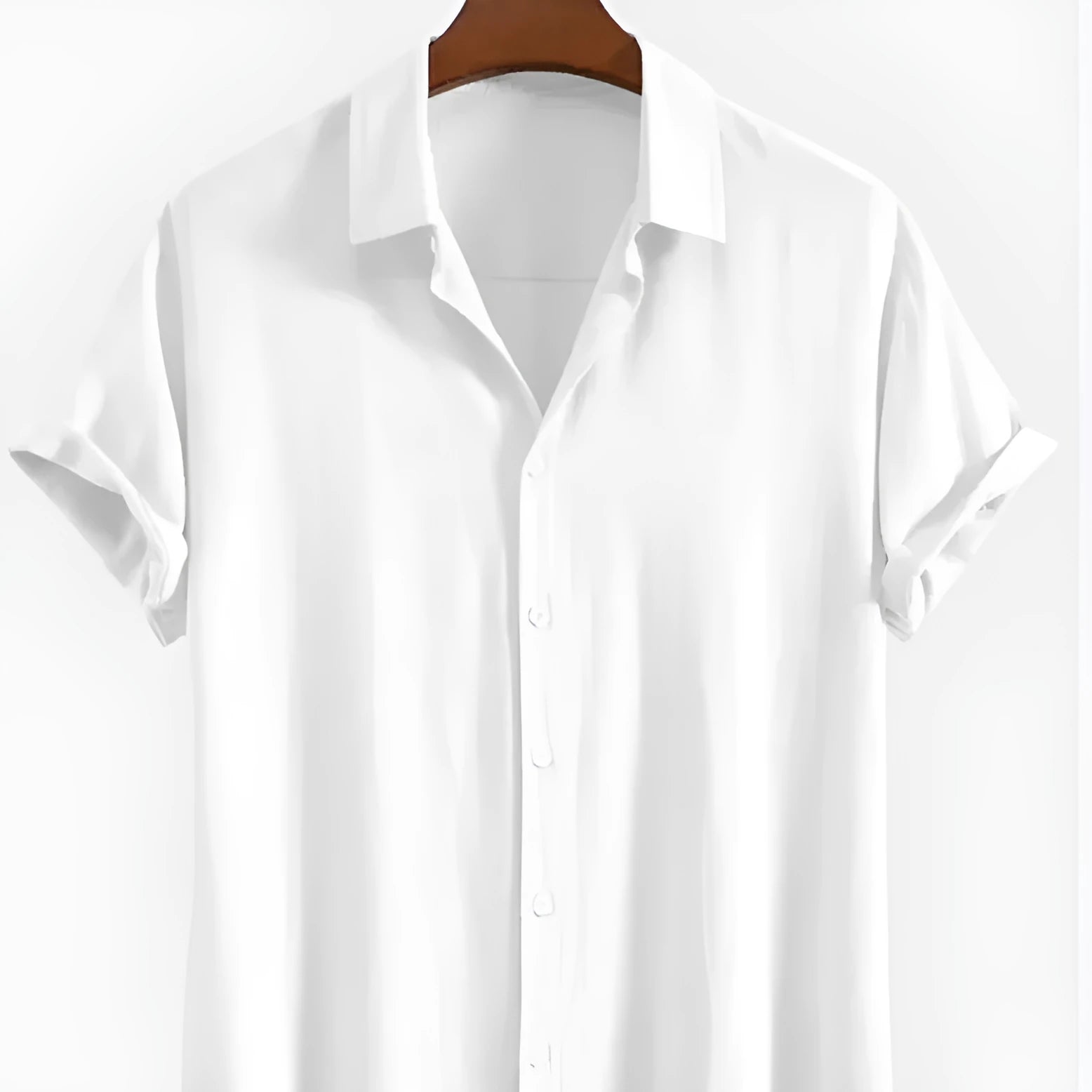 Men's loose fit casual cardigan shirt in polyester fabric for summer beachwear