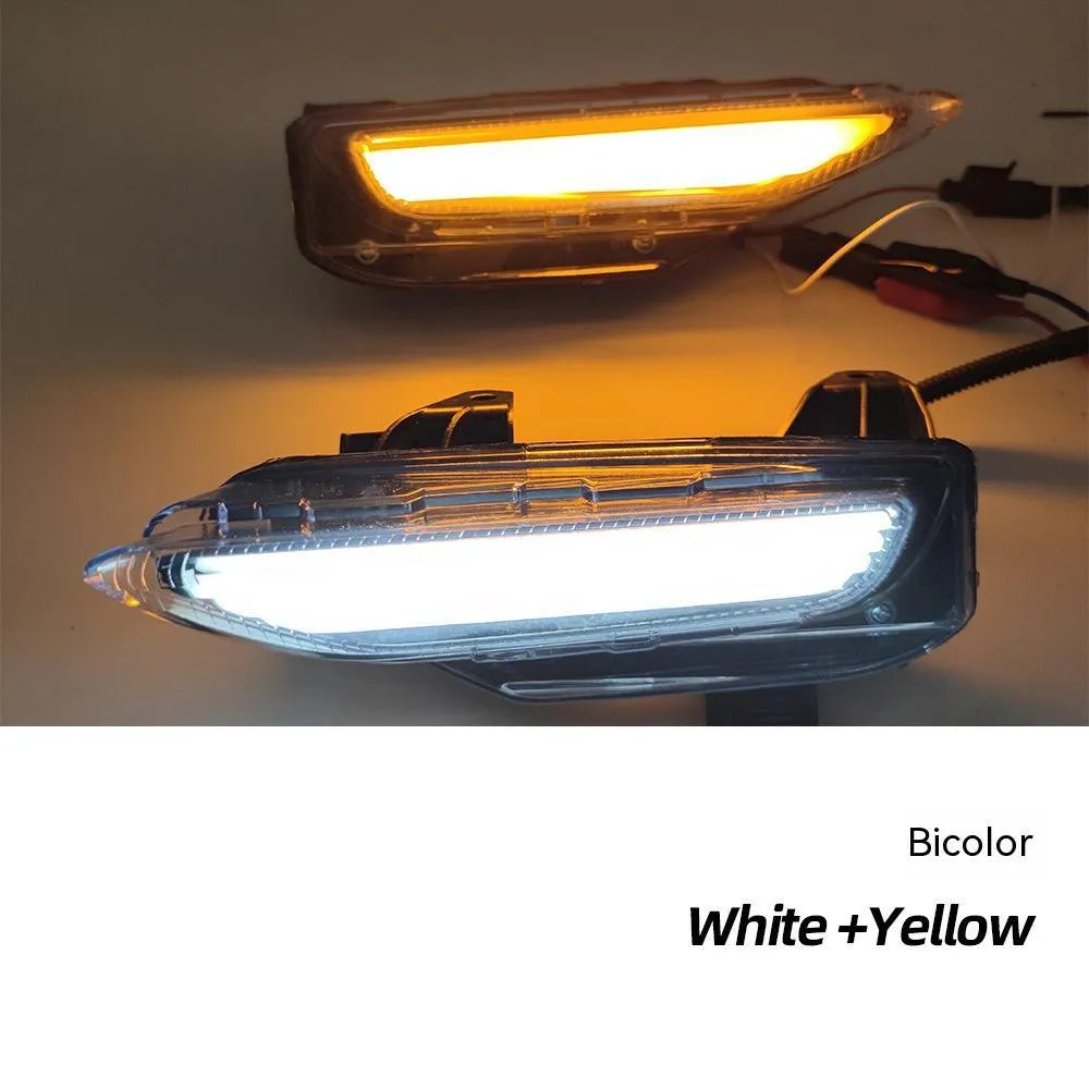Infiniti Q50 Q70 front bumper LED turn signal and daytime running lamp unit