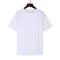 Men's loose fit cotton t-shirt in multiple colours showing printed design detail