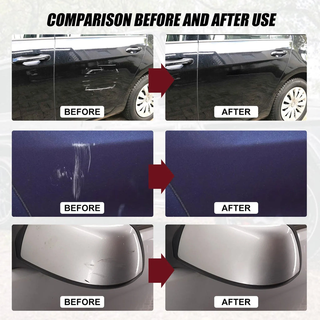 60ml car scratch repair wax container with applicator for paint surface maintenance