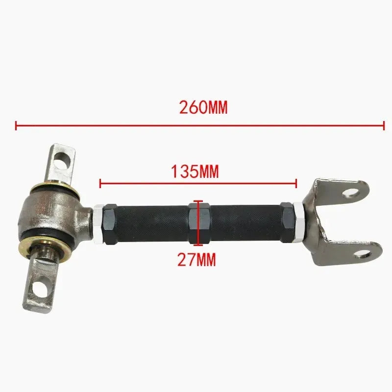 Blue aluminium alloy rear wheel recliner pull rod for Honda Civic EP3 ES models