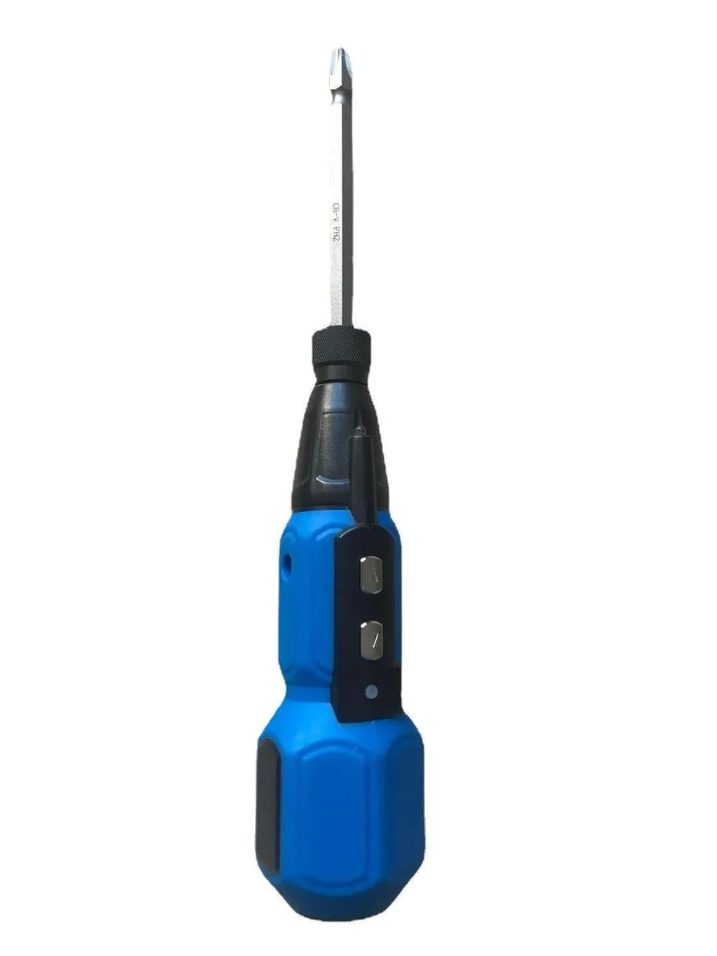 Alloy steel straight handle electric screwdriver with 36V battery and 10Nm torque in black or blue