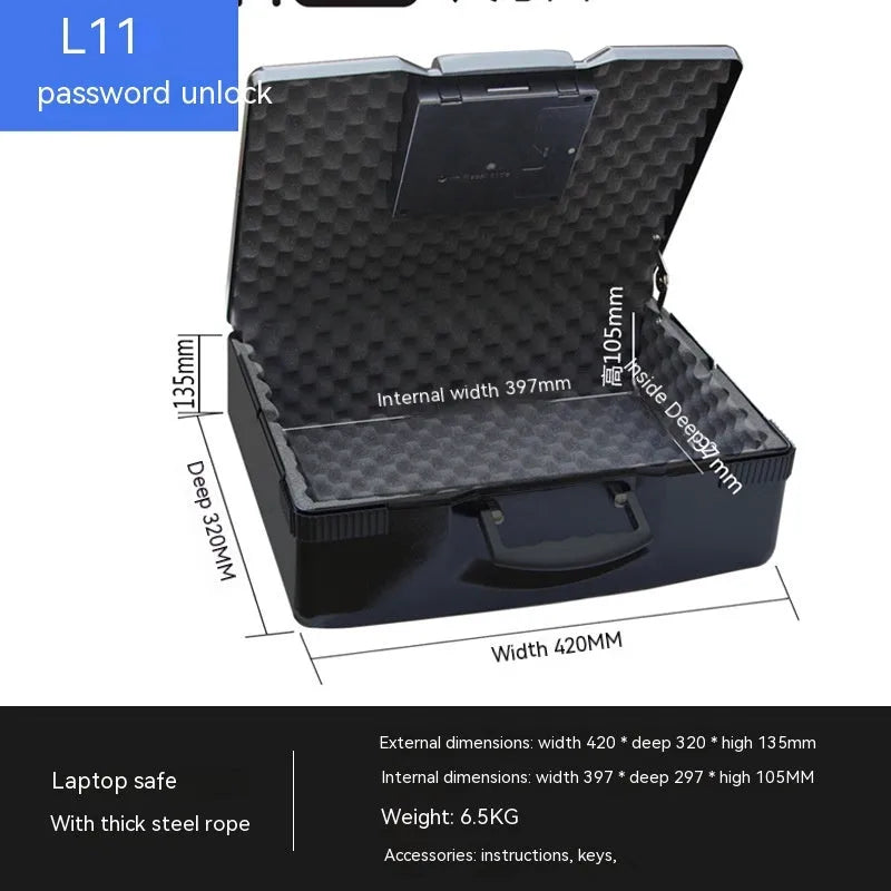 L12 Mechanical 6500G password safe with combination lock and youjingang construction