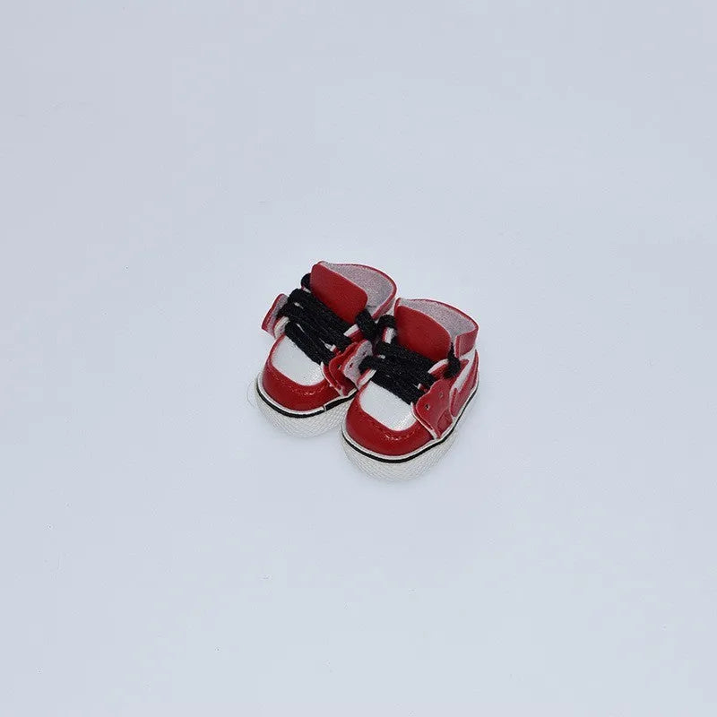 17cm doll replacement shoes in multiple colours and styles including boots and high heels
