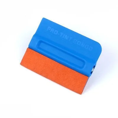 Car colour change film scraper with ABS handle and removable scraping pad for vinyl wrap removal