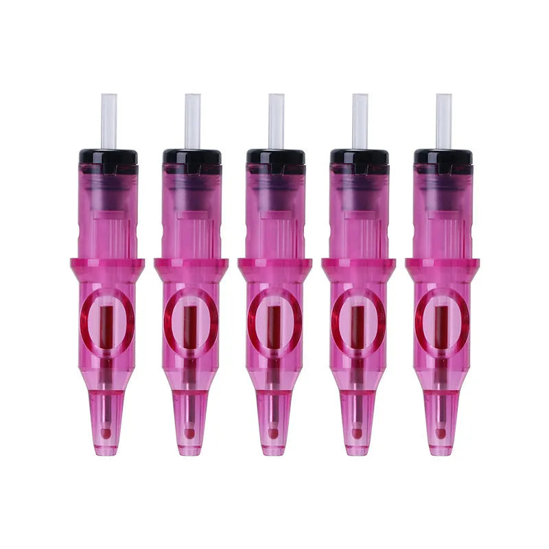 Tattoo integrated needle drawing tool with ballpoint pen attachment in black colour option