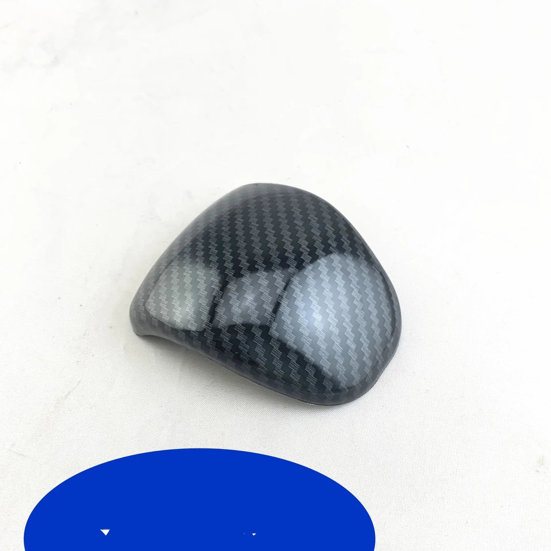 Carbon fibre pattern gear shift cover for vehicle interior decoration