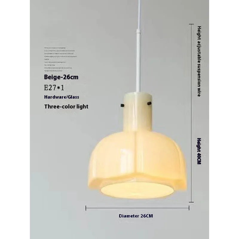 Medieval retro glass bud dining room chandelier pendant light in available colour options